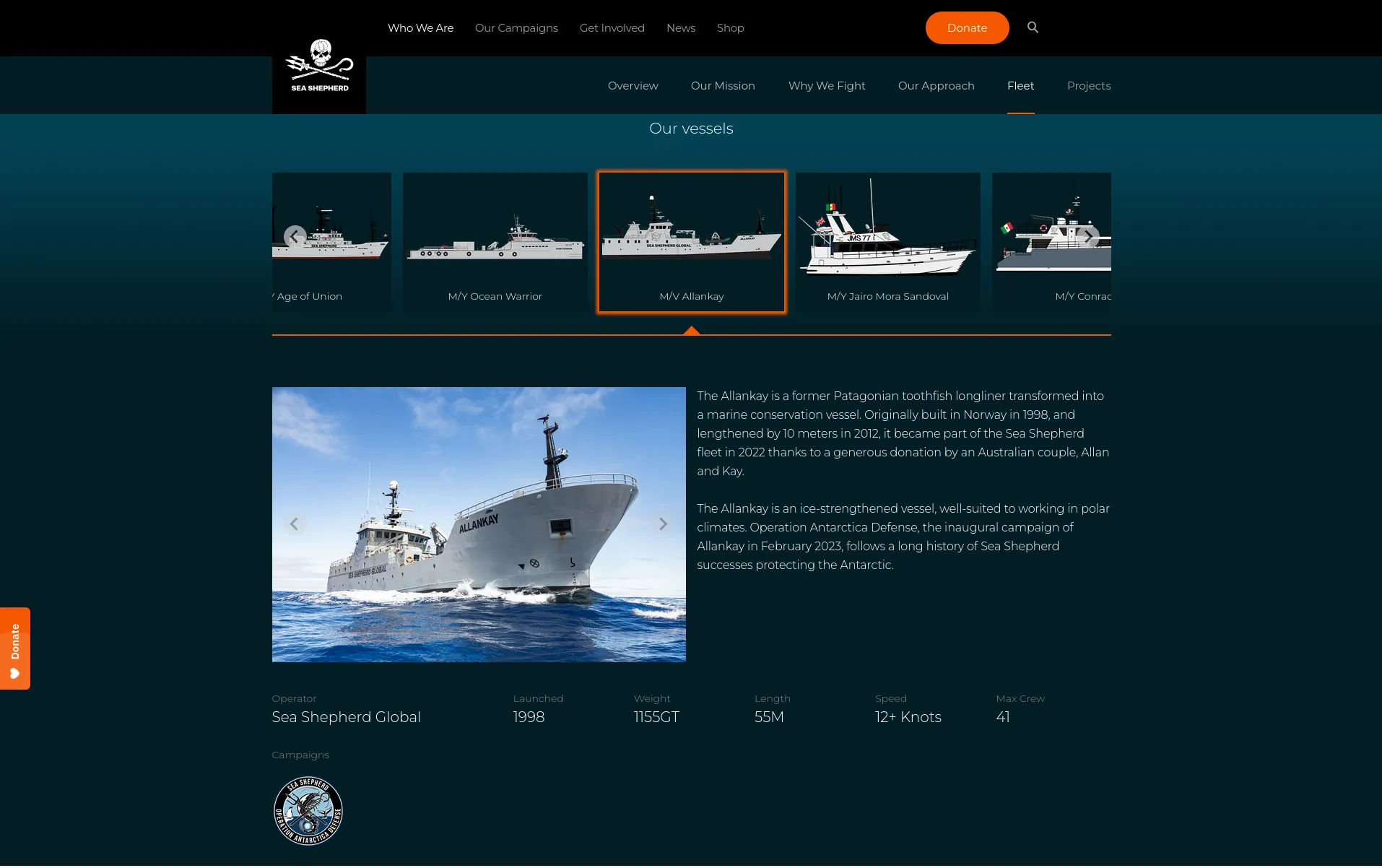 Sea Shepherd Fleet